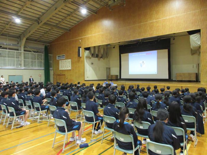 稲積安全・安心まちづくり講演会の写真