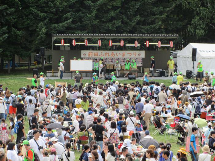 前田ふれあいまつりビンゴ大会の写真