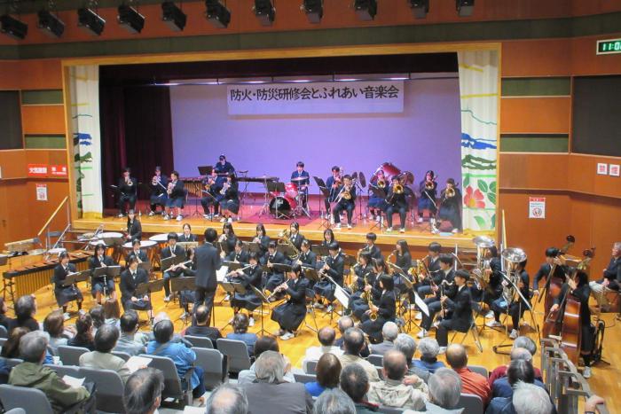 手稲高校吹奏楽部による演奏