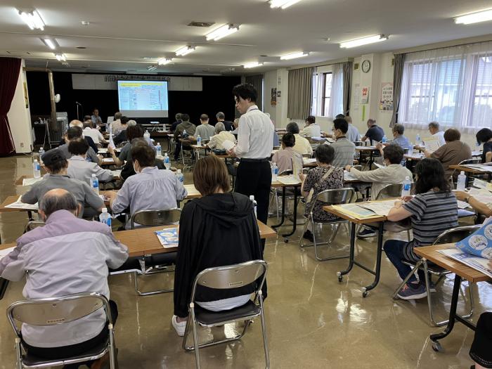 防災研修の様子