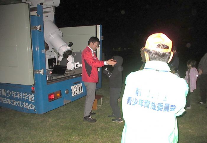 土星を観察