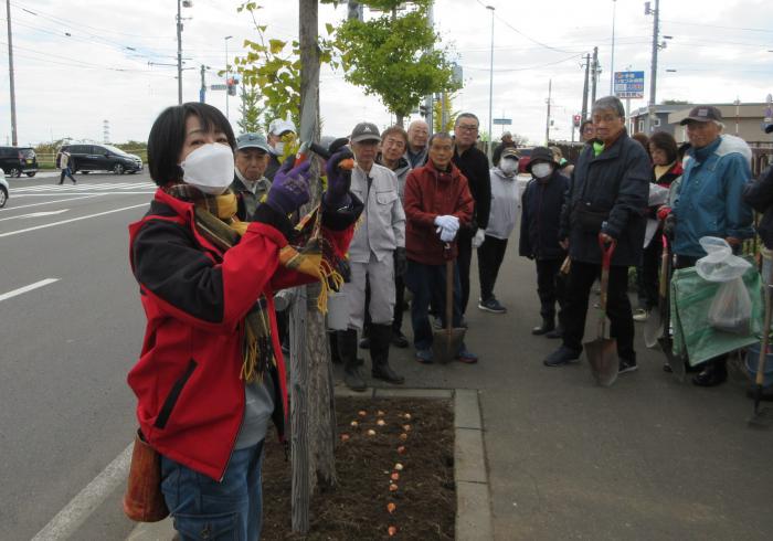 公園緑化協会からの説明