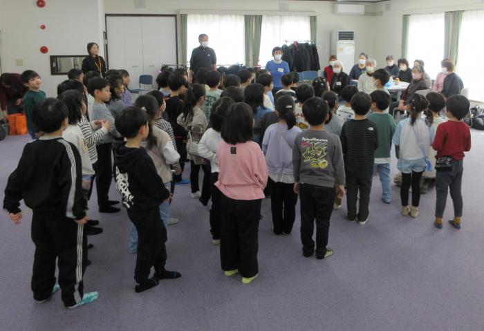 小学生から歌のプレゼント