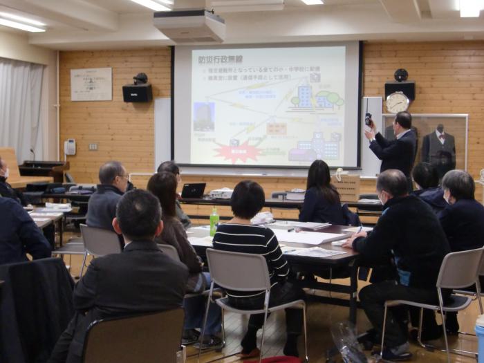 避難所運営研修の様子