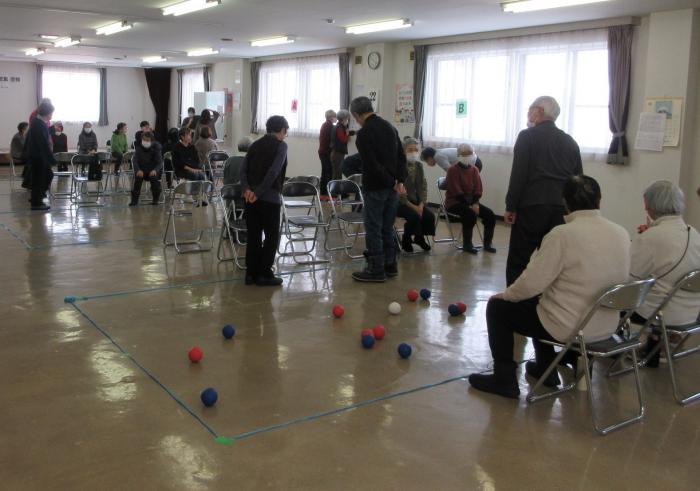 ボッチャ交流会の様子2