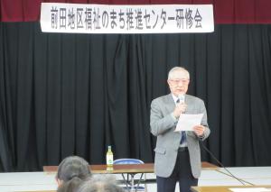 山岸会長の挨拶