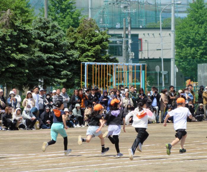 手稲鉄北小のスポーツデー