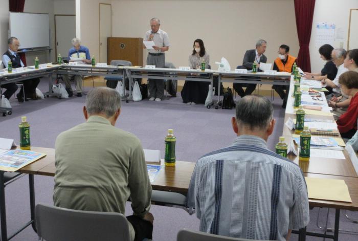 冒頭の山岸会長挨拶