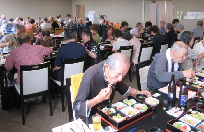 おいしい食事を楽しみました