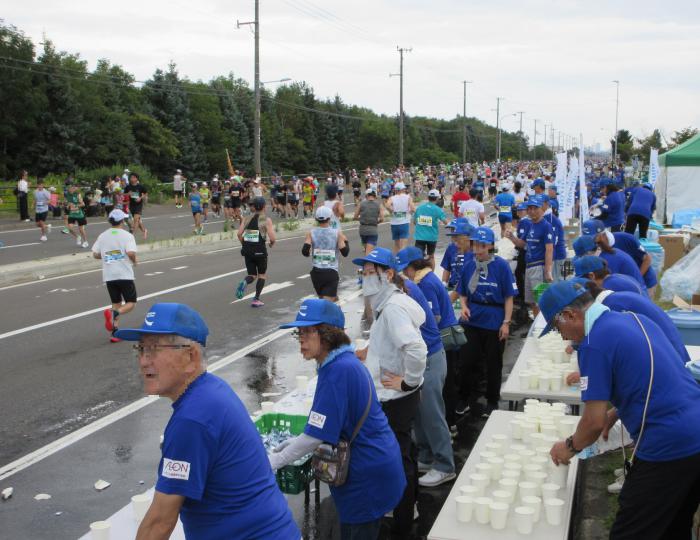 給水ボランテイア27.5km