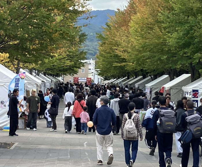 北海道科学大学「稲峰祭」露店