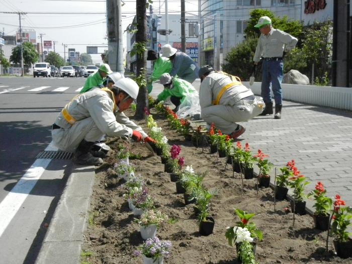 植栽作業の模様1