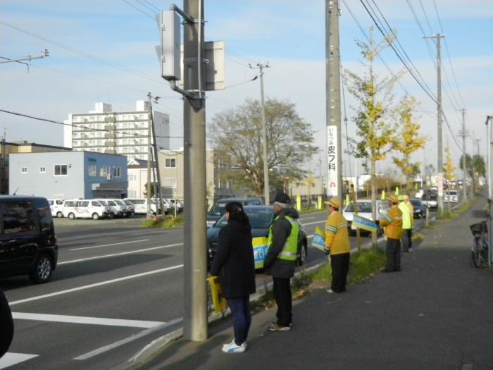 街頭啓発の模様1