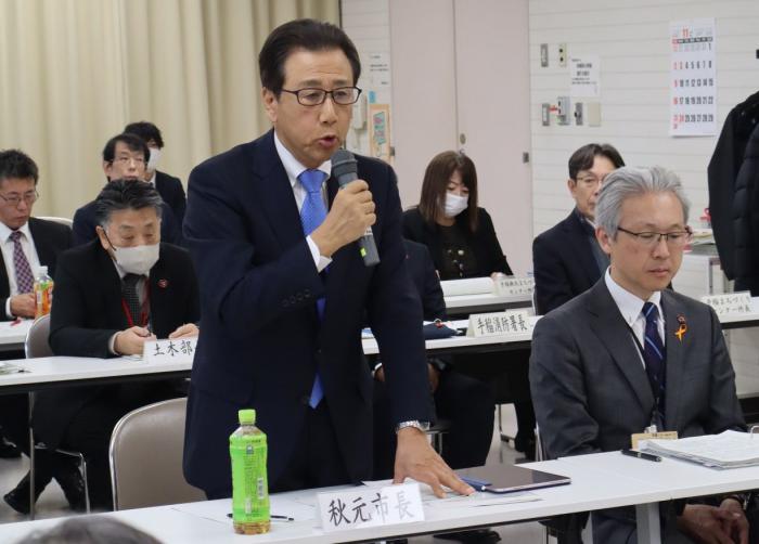 市長との意見交換会1