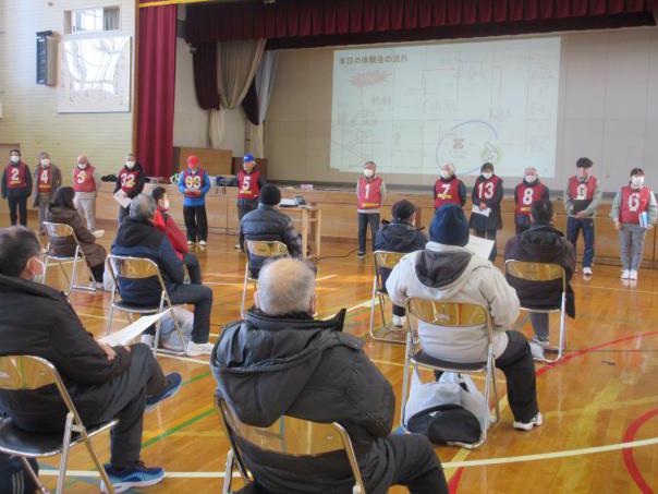 新陵中学校避難場所運営委員会の委員のみなさん