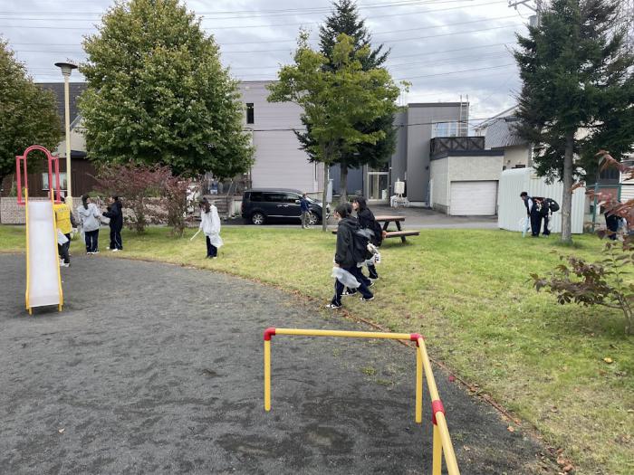 新陵中ボランティア清掃2