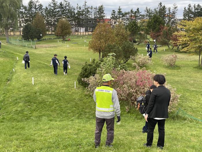 新陵中ボランティア清掃3