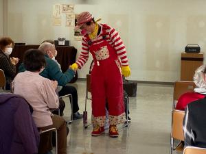 パントマイムとバルーンアート4