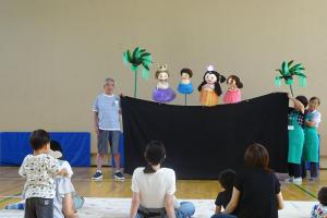 人形劇の様子