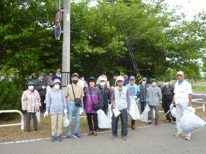 山口公園に集合しました