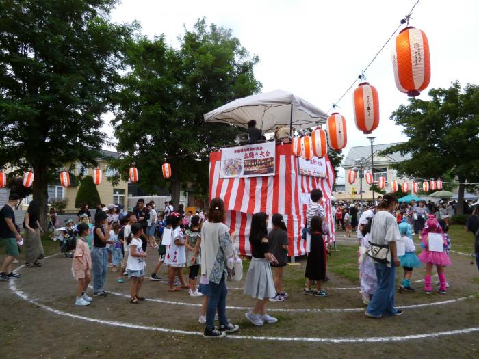 稲山連合町内会の盆踊り大会