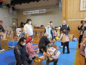 子どももちつき体験