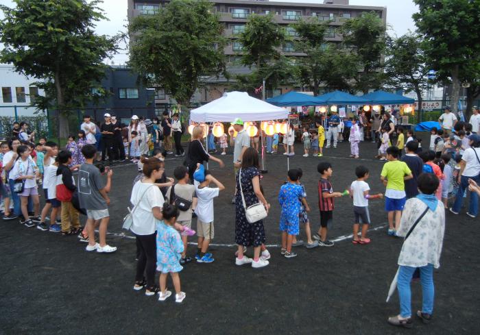 富丘東一町内会夏祭り