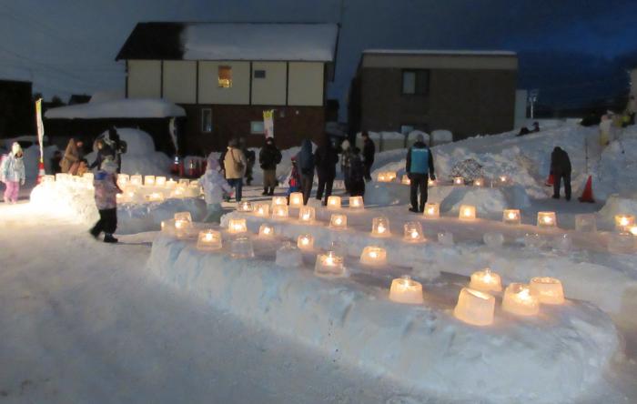 夜間会場のようす