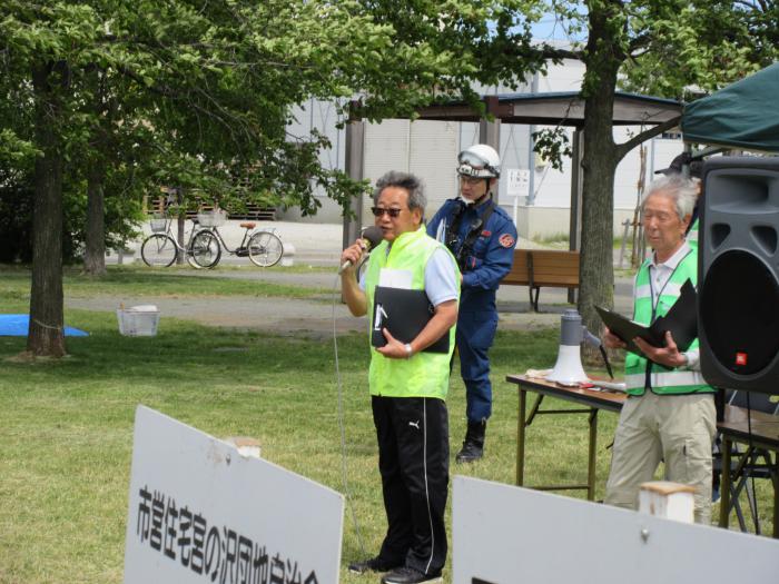 連合町内会長挨拶