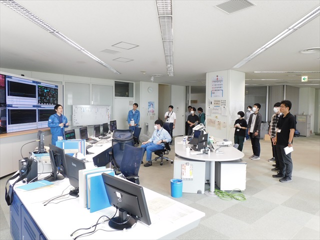 施設見学（藻岩浄水場）1