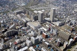 再開発の街琴似を眺める