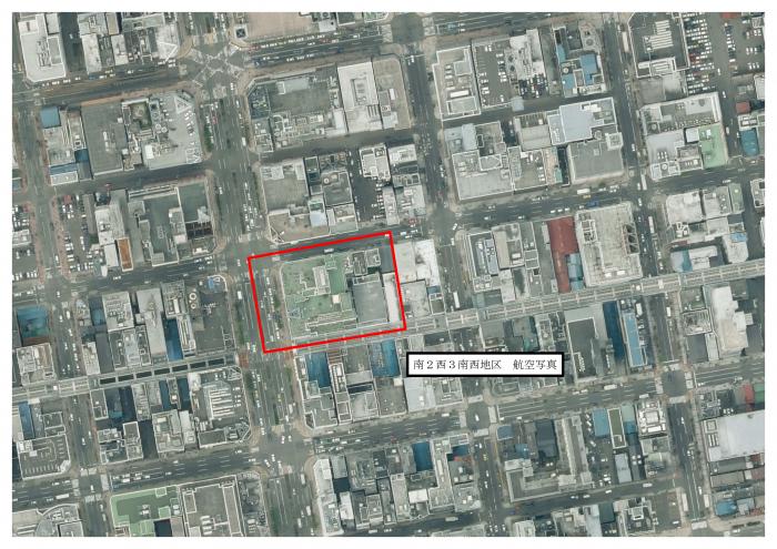 南2西3南西地区従前の鳥瞰図