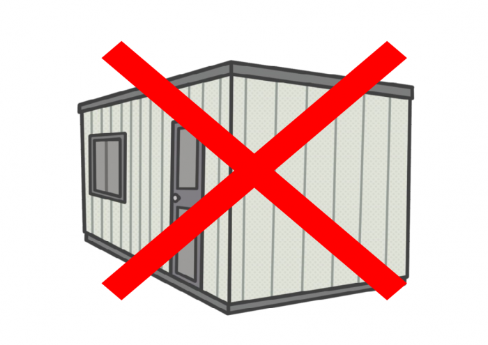 ユニットハウスの建築規制