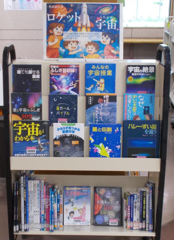 2025年8月27日、展示「ロケット・宇宙」、写真1