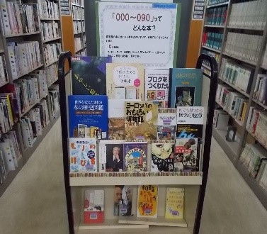 一般展示「『000~090』ってどんな本?」