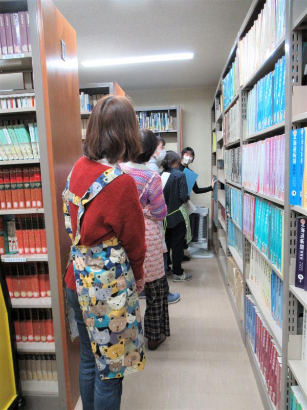 「バックヤードツアー」写真