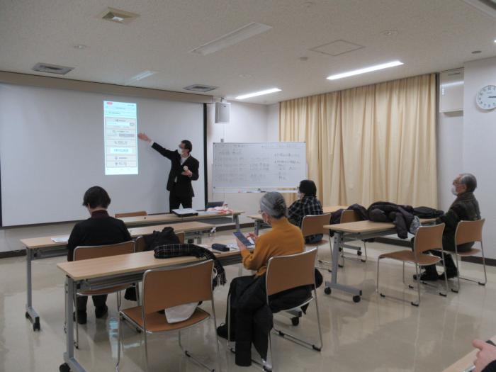 「スマホ教室」写真