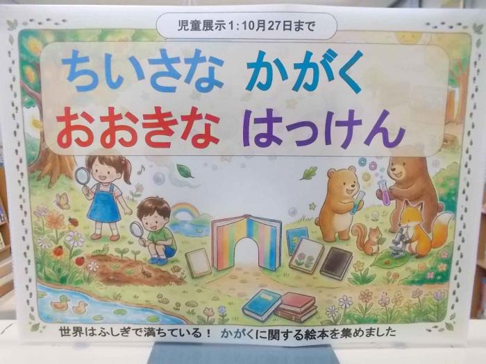 ちいさなかがく看板1
