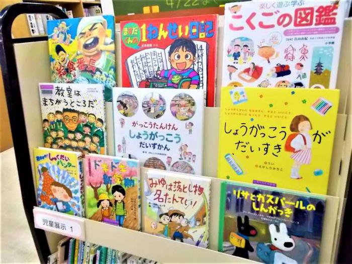 展示本の写真で