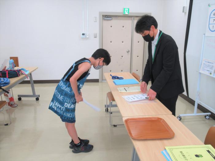 「一日司書体験」写真