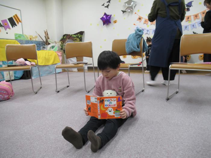 「ぬいぐるみおとまりかい」写真