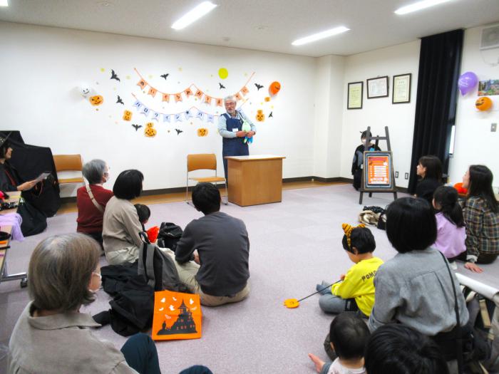 「ぬいぐるみおとまりかい」写真