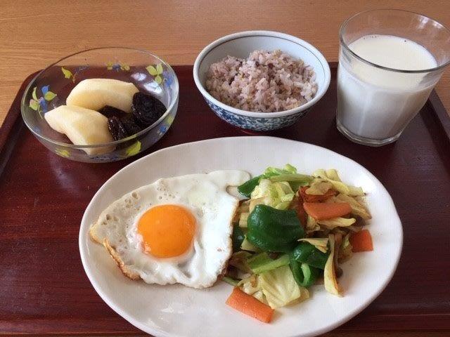 妊婦さん金曜日朝ご飯