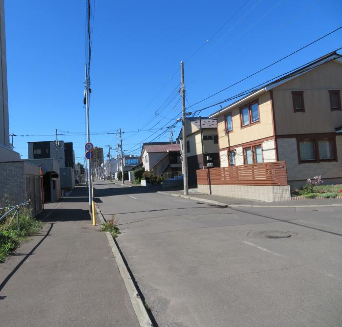 住宅街の道路