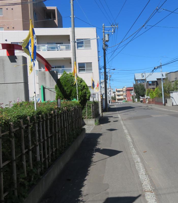 住宅街道路