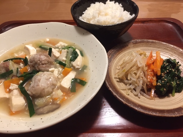 木曜日夜ご飯