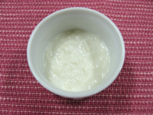 離乳初期豆腐3