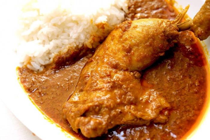 骨付チキンカレー