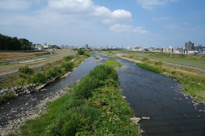 ミュンヘン大橋からの景色