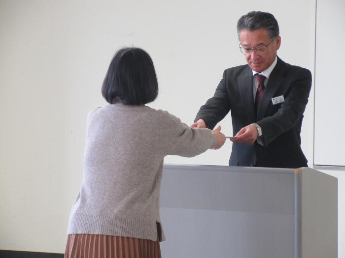 伝達の様子